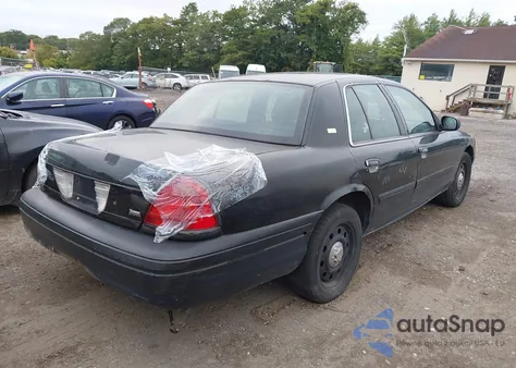 2011 Ford Crown Victoria Police Interceptor from USA, damaged, VIN 2FABP7BV7BX124377